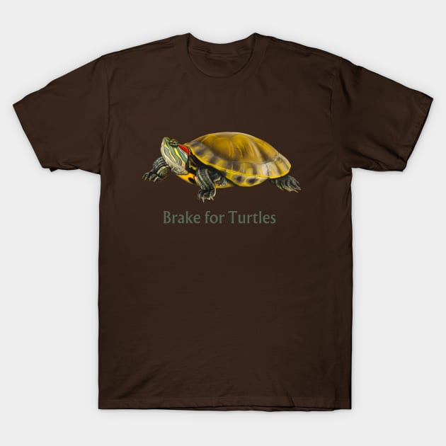 Turtle T-Shirt by NatureDzines